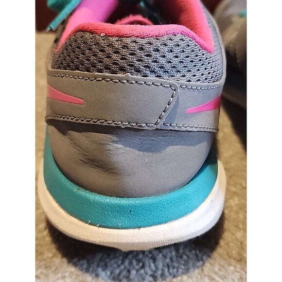 Nike Flex 2014 Run Gray Pink 642767-063 Running Shoes Womens PREOWNED - Size 7 - Picture 3 of 13